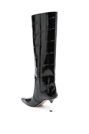 Black calf leather boots PARIS TEXAS | PX1293XCOSMBLACK